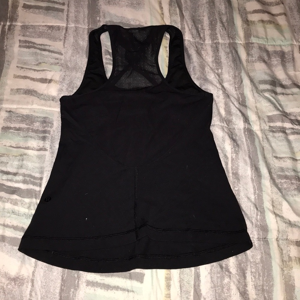 Lululemon black tank top